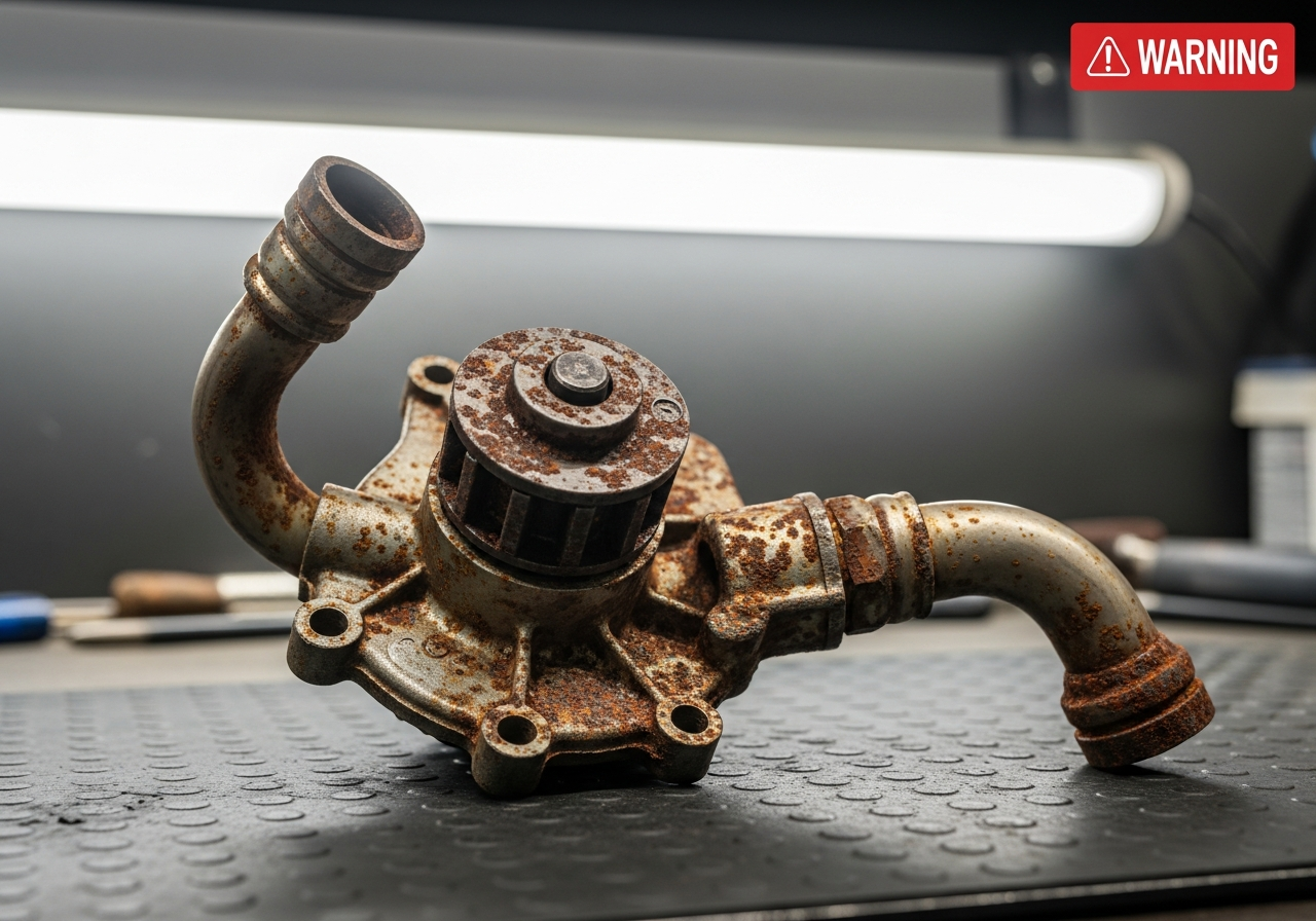 自來水容易造成水泵浦與水箱管路生鏽腐蝕，美督OAT水箱精能全面防護金屬件